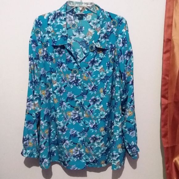 Koret Tops - KORET 2 pc plus size floral Skirt & Shirt